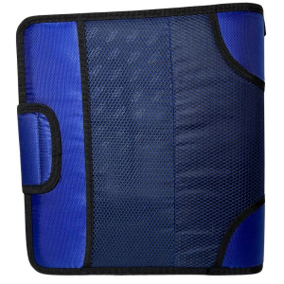 Case It S-816 Royal Blue 2" 3-Ring Flap Closure Binder Organizer - Picture 3 of 4